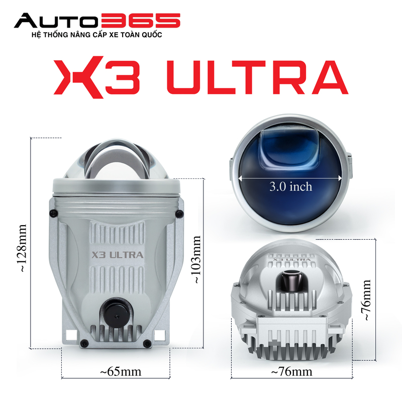 BI GẦM X-LIGHT X3 ULTRA